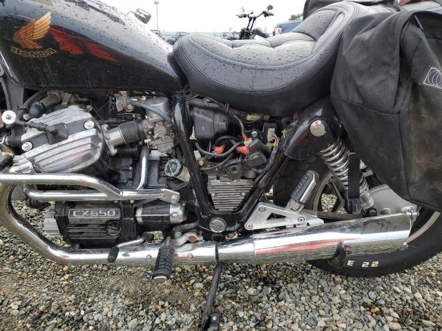 JH2RC1101DM008472 - 1983 HONDA CX650 C BLACK photo 7