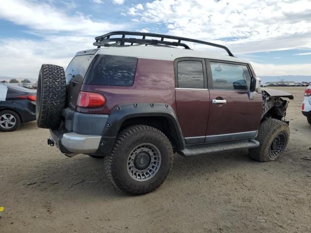 JTEBU11F470053988 - 2007 TOYOTA FJ CRUISER MAROON photo 3