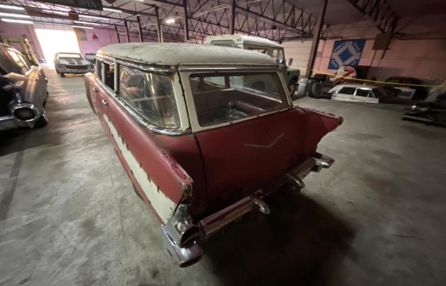 VB57A178879 - 1957 CHEVROLET WAGON MAROON photo 3