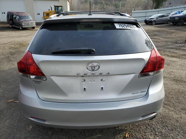 4T3BA3BB1DU039834 - 2013 TOYOTA VENZA LE SILVER photo 6