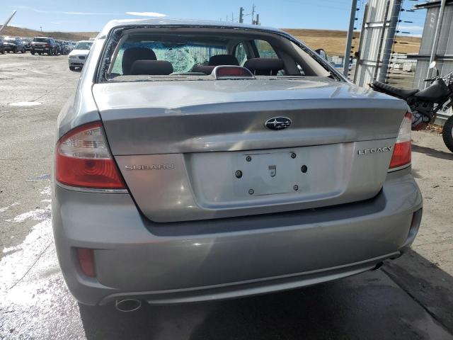 4S3BL616197232455 - 2009 SUBARU LEGACY 2.5I SILVER photo 6