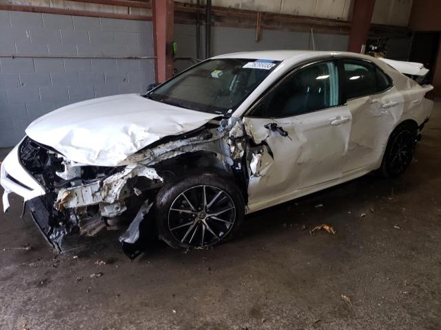 4T1G11AK5PU809722 - 2023 TOYOTA CAMRY SE NIGHT SHADE WHITE photo 1