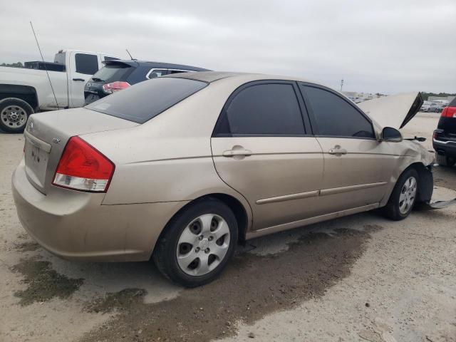 KNAFE121075430905 - 2007 KIA SPECTRA EX TAN photo 3