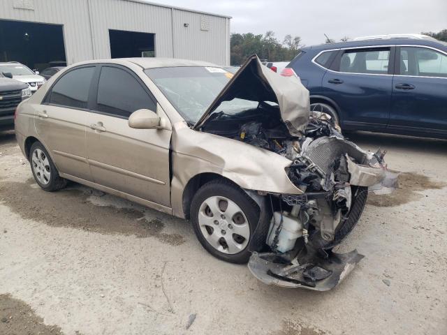 KNAFE121075430905 - 2007 KIA SPECTRA EX TAN photo 4