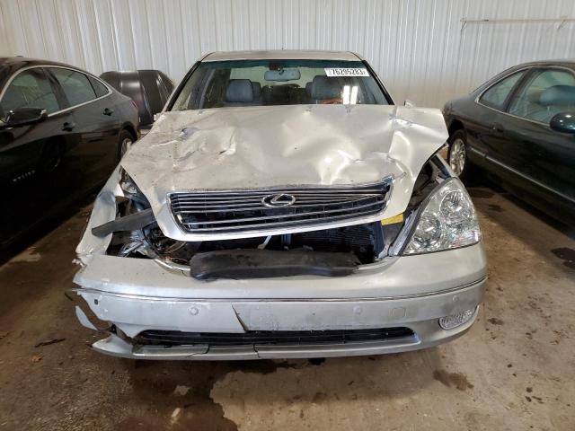 JTHBN30F530104020 - 2003 LEXUS LS 430 SILVER photo 5