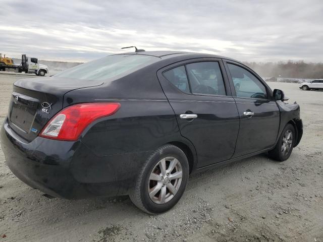 3N1CN7AP0CL811830 - 2012 NISSAN VERSA S BLACK photo 3