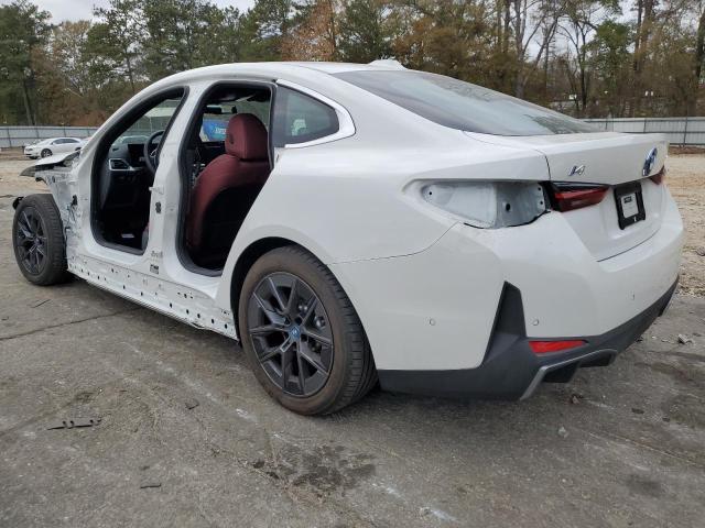 WBY73AW01PFP77926 - 2023 BMW I4 EDRIVE4 WHITE photo 2