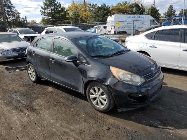 KNADN5A38D6227686 - 2013 KIA RIO EX BLACK photo 4