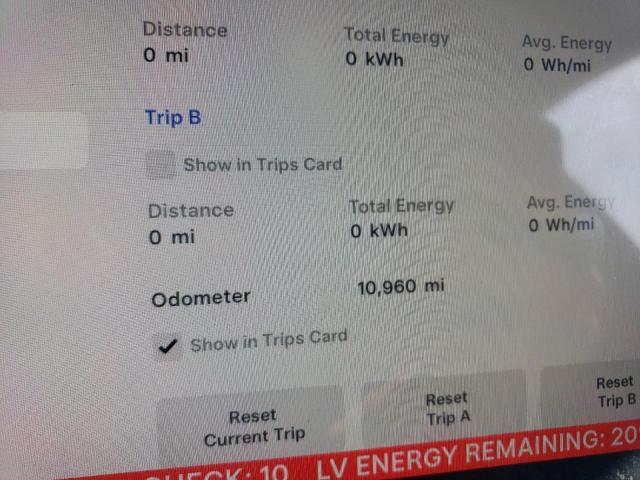 5YJ3E1EB1NF344962 - 2022 TESLA MODEL 3 Qırmızı foto 9