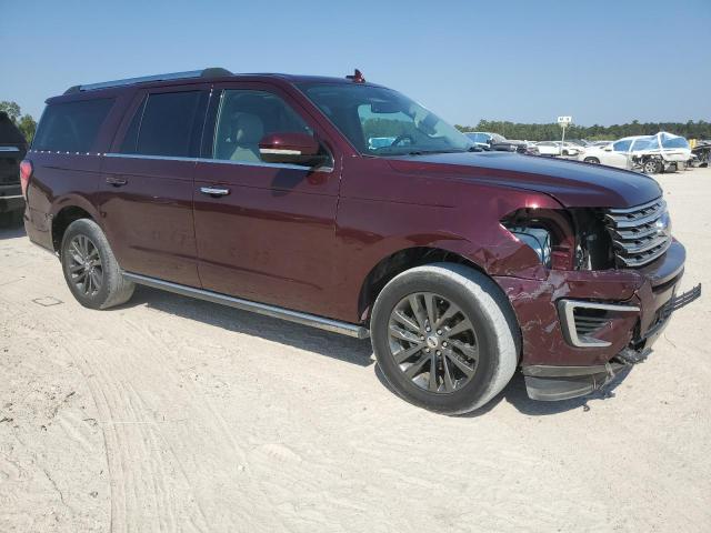 1FMJK1KT3MEA09274 - 2021 FORD EXPEDITION MAX LIMITED MAROON photo 4