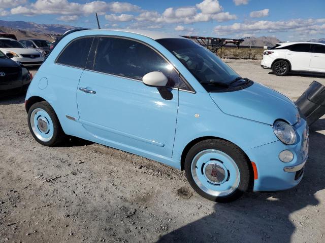 3C3CFFCR4ET269139 - 2014 FIAT 500 LOUNGE TURQUOISE photo 4