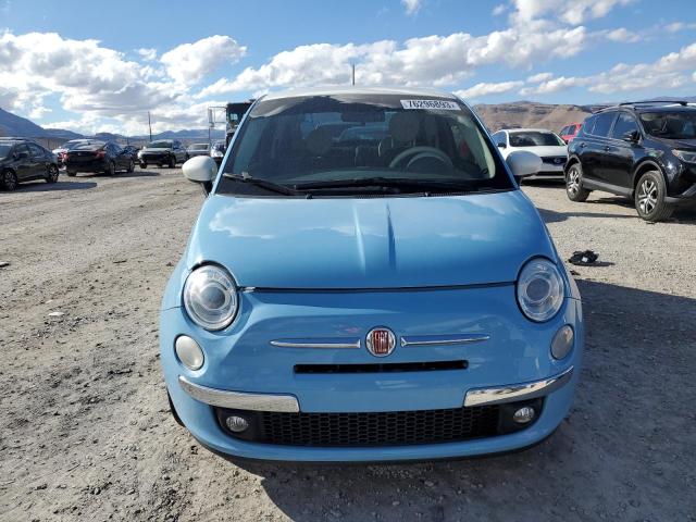 3C3CFFCR4ET269139 - 2014 FIAT 500 LOUNGE TURQUOISE photo 5