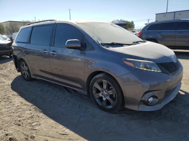 5TDXK3DC2FS673148 - 2015 TOYOTA SIENNA SPORT GRAY photo 4