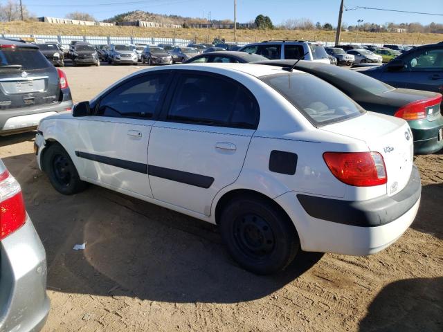 KNADE223796441752 - 2009 KIA RIO BASE WHITE photo 2