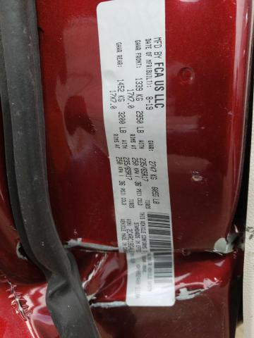 2C4RC1BG4LR105732 - 2020 CHRYSLER PACIFICA TOURING L BURGUNDY photo 13