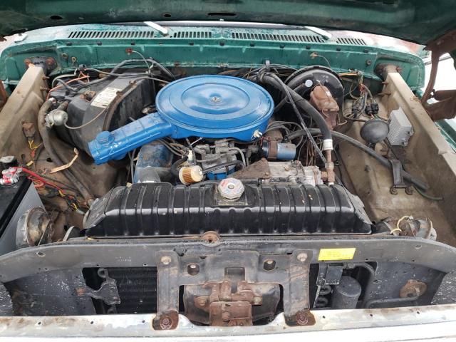 F25JCY69577 - 1977 FORD F250 PU GREEN photo 11