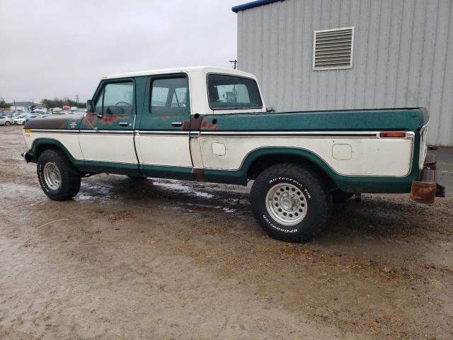 F25JCY69577 - 1977 FORD F250 PU GREEN photo 2