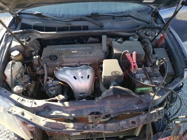 4T1BE46K97U020241 - 2007 TOYOTA CAMRY CE BLUE photo 11