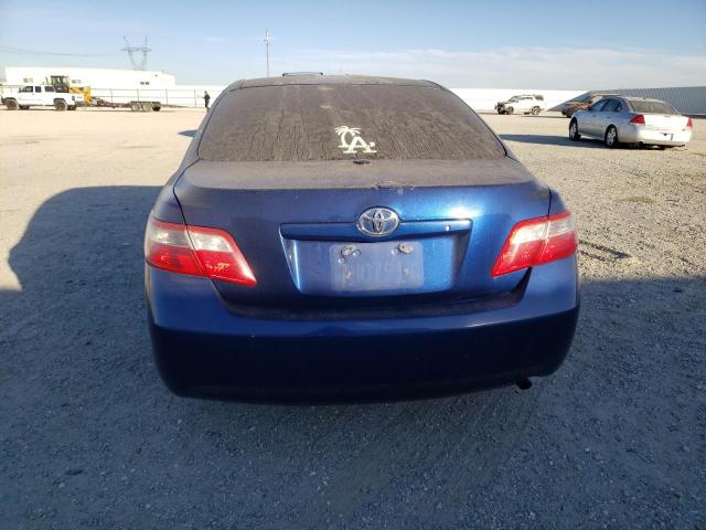 4T1BE46K97U020241 - 2007 TOYOTA CAMRY CE BLUE photo 6