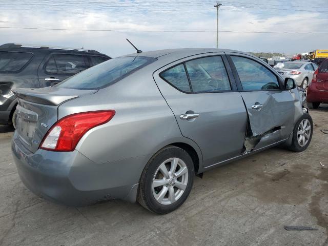 3N1CN7AP7EL863698 - 2014 NISSAN VERSA S SILVER photo 3