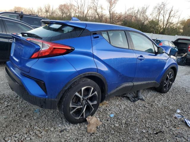 NMTKHMBX8KR085428 - 2019 TOYOTA C-HR XLE BLUE photo 3