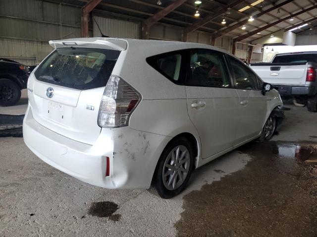 JTDZN3EU1EJ005750 - 2014 TOYOTA PRIUS V WHITE photo 3