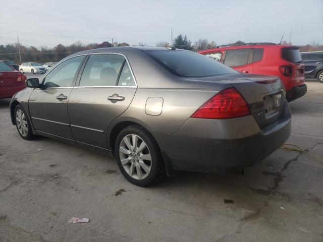 1HGCM66587A080662 - 2007 HONDA ACCORD EX GRAY photo 2