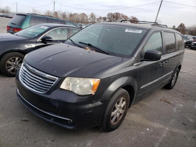 2A4RR8DG2BR641138 - 2011 CHRYSLER TOWN & COU TOURING L GRAY photo 1