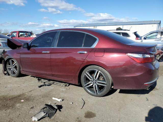 1HGCR2F11HA206921 - 2017 HONDA ACCORD SPORT SPECIAL EDITION MAROON photo 2