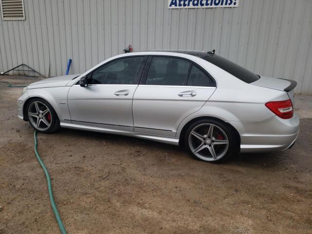 WDDGF4HBXCR217037 - 2012 MERCEDES-BENZ C 250 SILVER photo 2