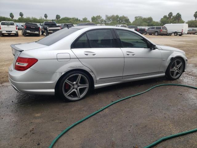 WDDGF4HBXCR217037 - 2012 MERCEDES-BENZ C 250 SILVER photo 3