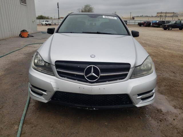 WDDGF4HBXCR217037 - 2012 MERCEDES-BENZ C 250 SILVER photo 5