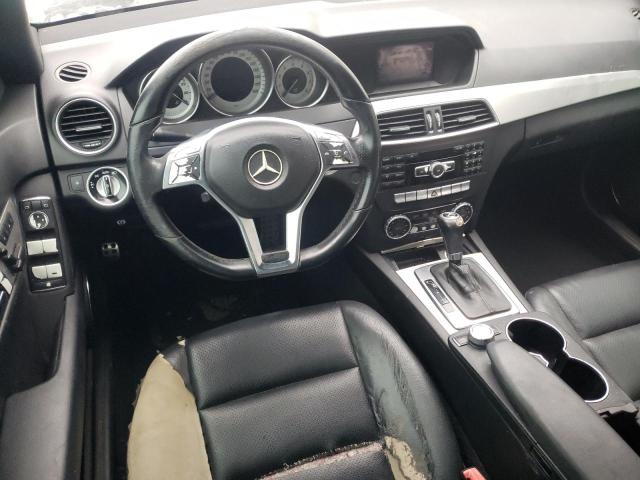 WDDGF4HBXCR217037 - 2012 MERCEDES-BENZ C 250 SILVER photo 8