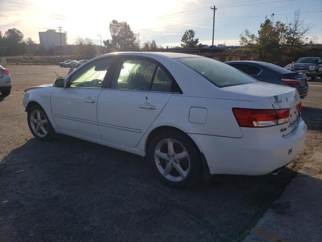 5NPEU46F06H087617 - 2006 HYUNDAI SONATA GLS WHITE photo 2