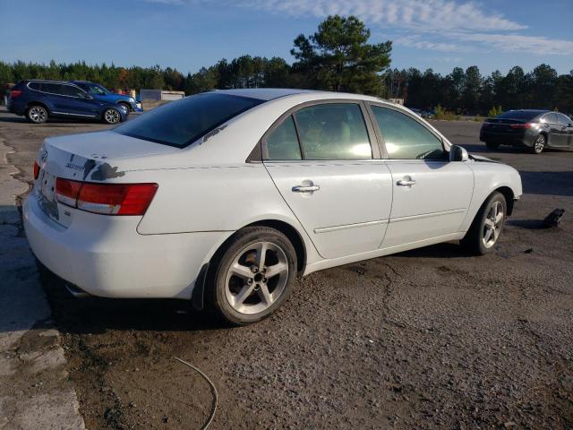 5NPEU46F06H087617 - 2006 HYUNDAI SONATA GLS WHITE photo 3