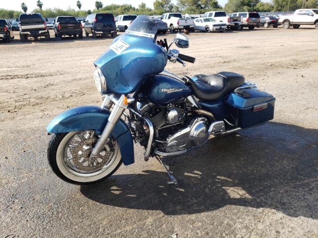 1HD1KB4137Y709982 - 2007 HARLEY-DAVIDSON FLHX BLUE photo 2