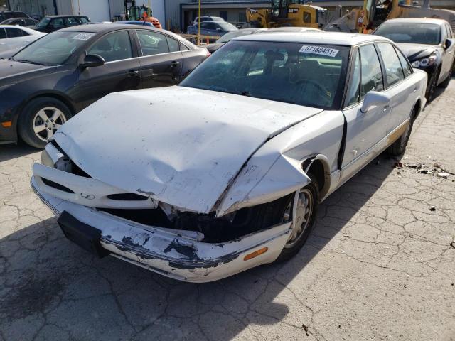 1G3HN52KXX4809413 - 1999 OLDSMOBILE 88 BASE WHITE photo 2