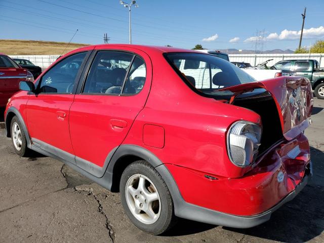 JTDBT123810178690 - 2001 TOYOTA ECHO RED photo 2