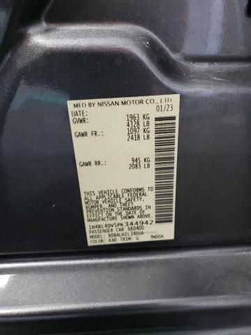 1N4BL4DV5PN344942 - 2023 NISSAN ALTIMA SV GRAY photo 12