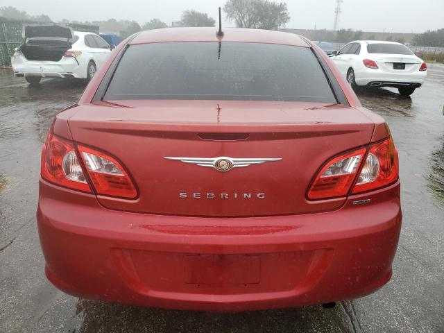 1C3LC56KX8N112415 - 2008 CHRYSLER SEBRING TOURING RED photo 6