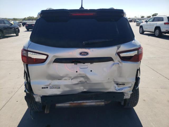 MAJ6S3JL6MC455038 - 2021 FORD ECOSPORT SES فضي صورة 6