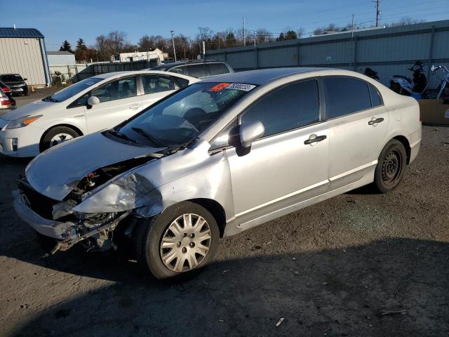 2HGFA1F31AH549946 - 2010 HONDA CIVIC VP SILVER photo 1