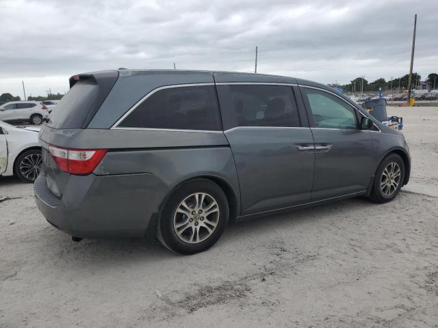 5FNRL5H64BB049064 - 2011 HONDA ODYSSEY EXL GRAY photo 3