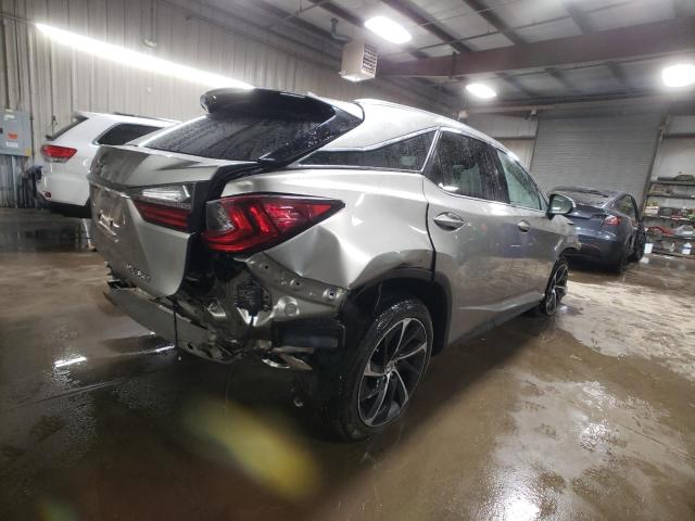 2T2BZMCA6HC083487 - 2017 LEXUS RX 350 BASE SILVER photo 3