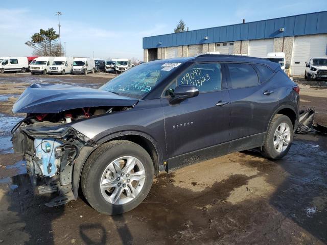 3GNKBCRSXMS531012 - 2021 CHEVROLET BLAZER 2LT GRAY photo 1