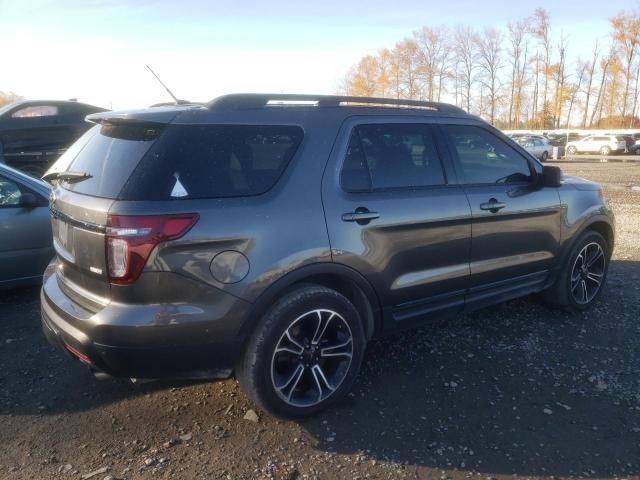 1FM5K8GTXFGB69260 - 2015 FORD EXPLORER SPORT CHARCOAL photo 3