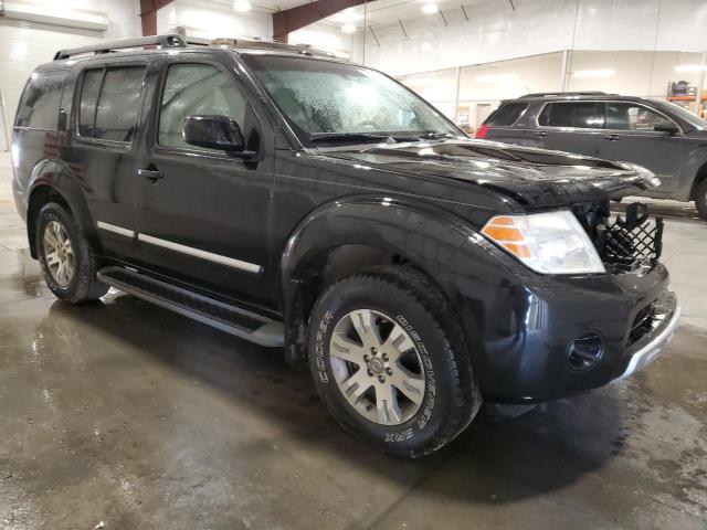 5N1AR18B48C600712 - 2008 NISSAN PATHFINDER S BLACK photo 4