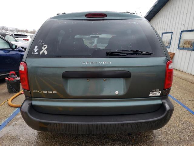 1D4GP25303B116075 - 2003 DODGE CARAVAN SE TEAL photo 6