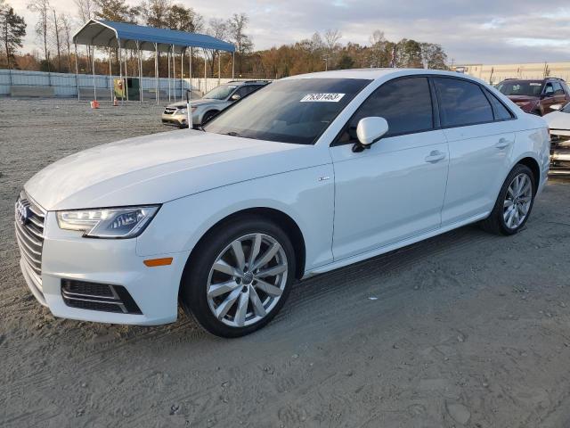 WAUKMAF4XJA125142 - 2018 AUDI A4 PREMIUM WHITE photo 1