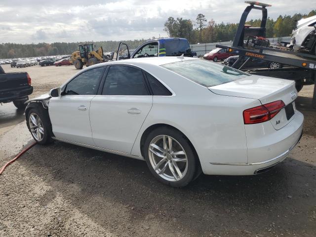 WAUJGAFD1FN008617 - 2015 AUDI A8 QUATTRO WHITE photo 2